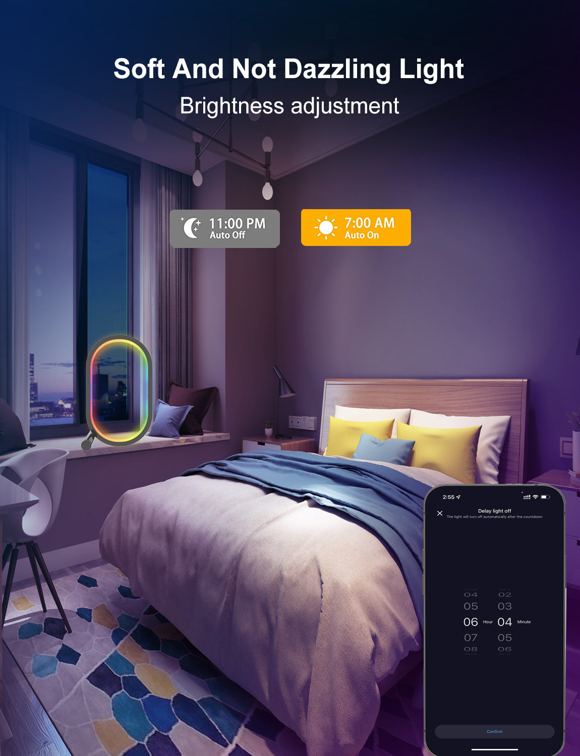 Lampe d'Ambiance RGB Intelligente