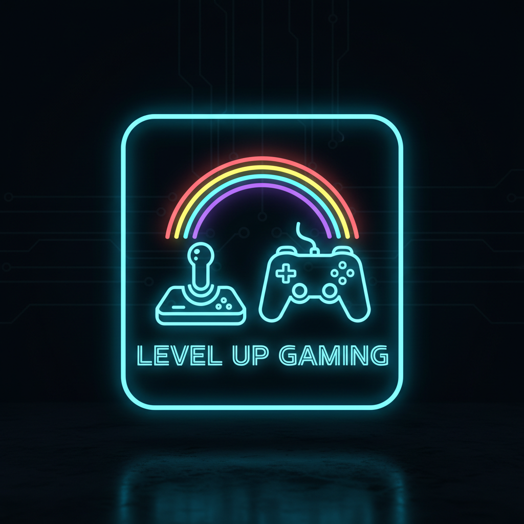Icône RGB neon